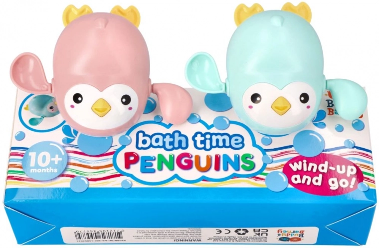 Wind-up Bath Penguins BUDDY & BARNEY
