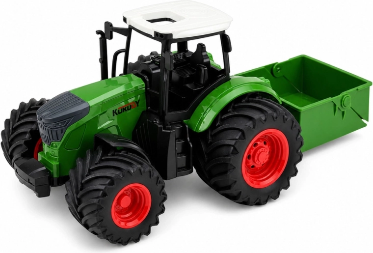 Traktor kinnitatava laoturiga