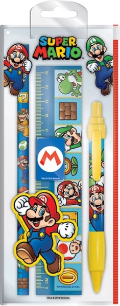 Super Mario kirjutuskomplekt