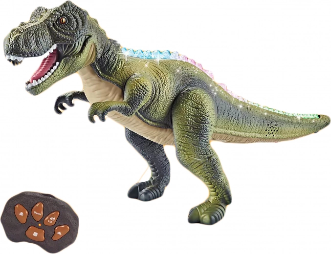 Dino Tyrannosaurus RC efektidega 37 cm