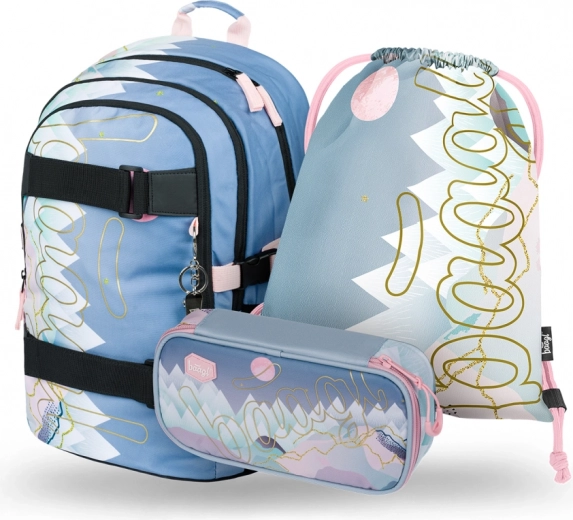 BAAGL Skate Moon koolitarvete komplekt
