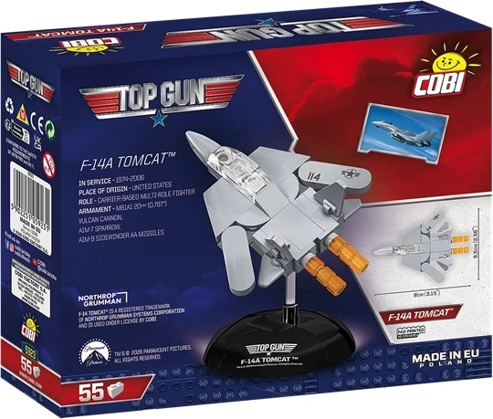 Cobi Top Gun F-14A Tomcat lennuki ehituskomplekt 1:300