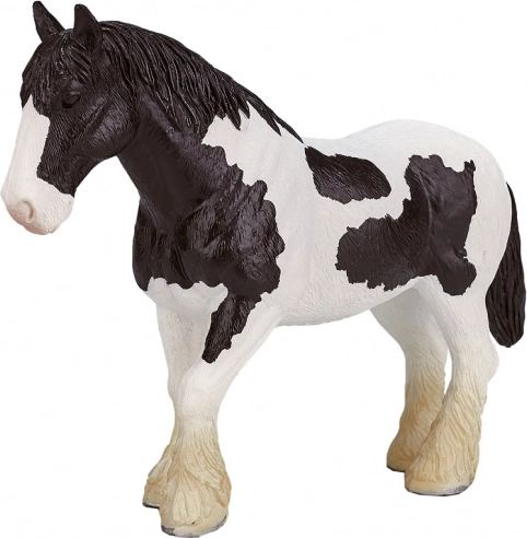 Mojo figuur Clydesdale’i hobune, mustvalge
