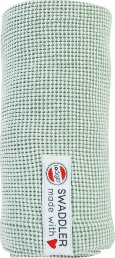 Lodger riidest mähe swaddler ciumbelle 70 × 70 cm peppermint