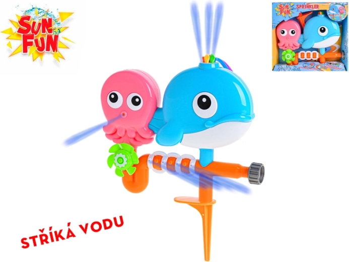 Sun Fun water-squirting sea animals