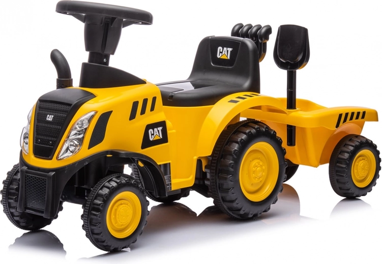 Ride-on Tractor CAT by Chipolino Yellow