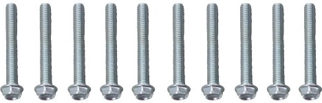 JAMARA silindrilise peaga sisekuuskantkruvid M4 × 30 mm - 10 tk
