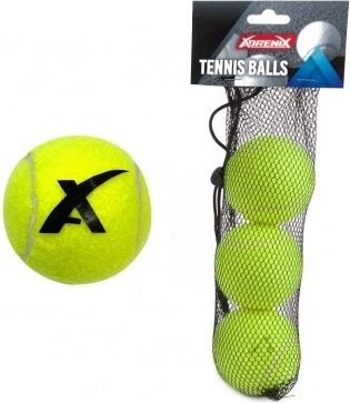 Tennisepallid 3 tk võrgus