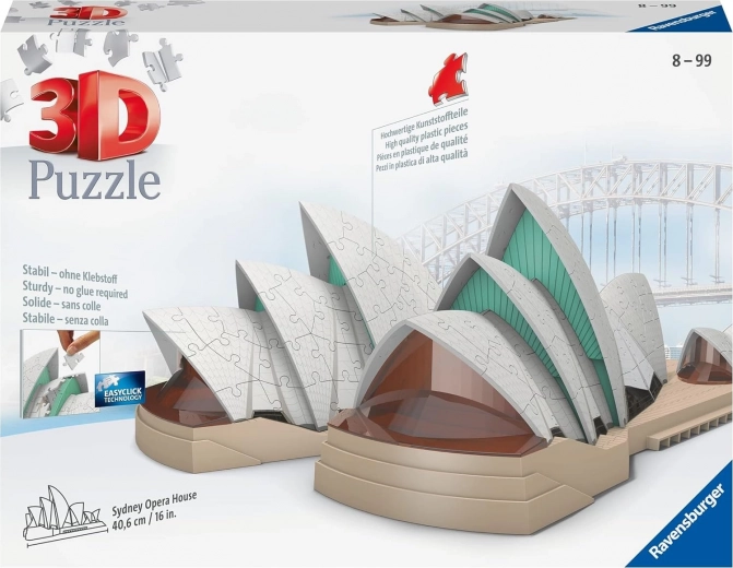 Ravensburger 3D pusle Sydney ooper 216 tükki