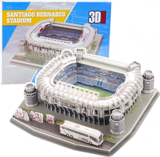 3D pusle Santiago Bernabeu staadion Real Madrid 101 tükki