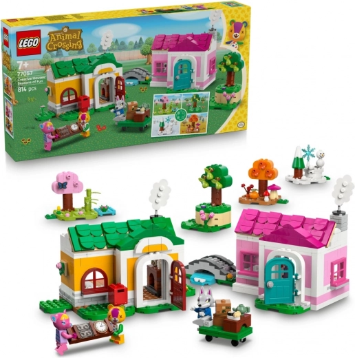 LEGO® Animal Crossing™ 77057 Loomingulised majad: lõbusad aastaajad