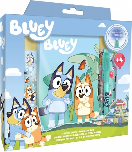 Bluey maagilise pliiatsiga päevik