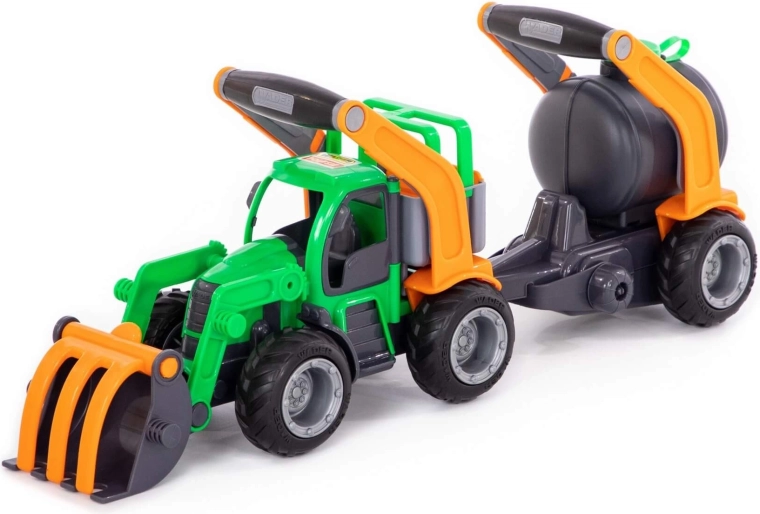 GripTruck Tractor with Loader and Tank