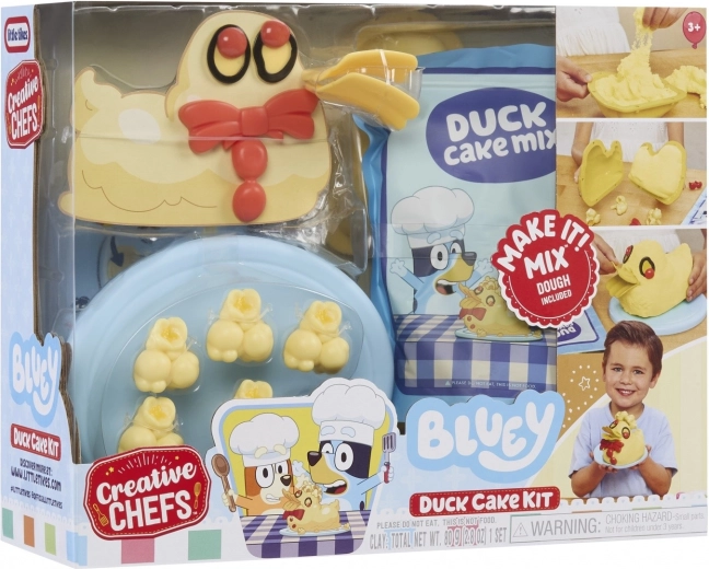 Modelleerimiskomplekt CREATIVE CHEFS BLUEY – Tort “Tibupart”