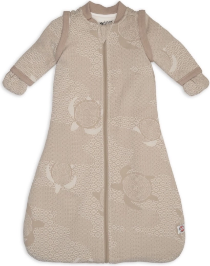 Lodger sleeping bag with detachable sleeves matcha beige 50/62