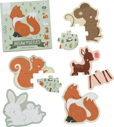 Metsloomade pusled lastele – A Little Lovely Company