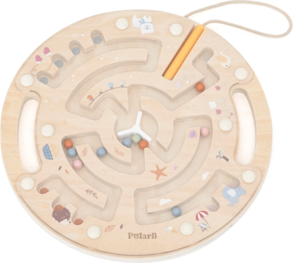 Magnetiline puidust labürint PolarB Viga Toys