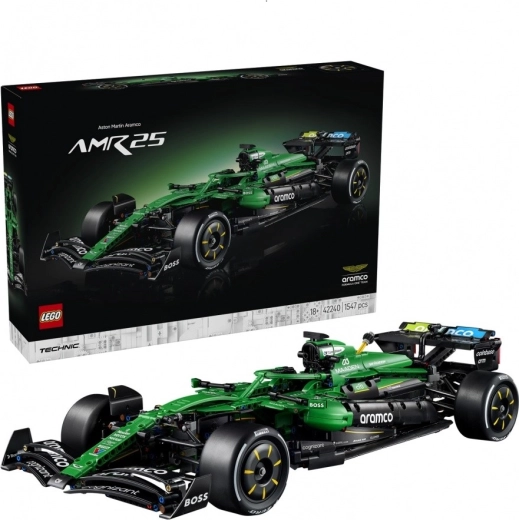 LEGO Technic Aston Martin Aramco AMR25 – F1 vormelauto