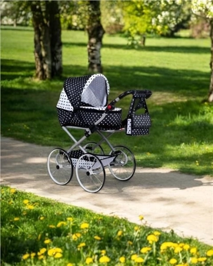 Retro design and sturdy metal frame