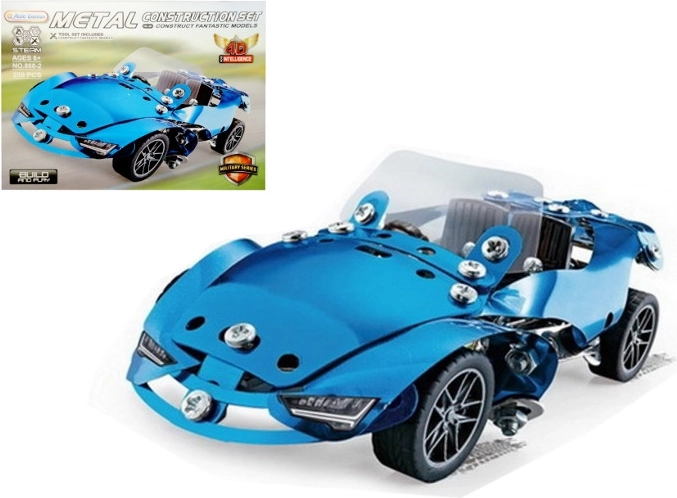 Metallist konstruktorikomplekt – sportauto