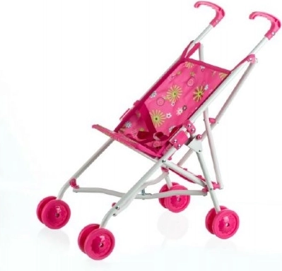 Doll stroller – umbrella stroller, metal-plastic, foldable