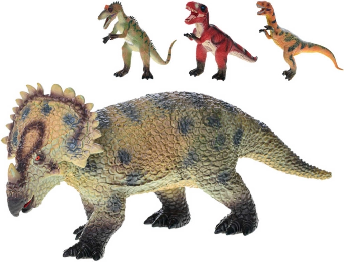 Maksifiguur dinosaurusest pehmest plastist 37–40 cm - 1 tk