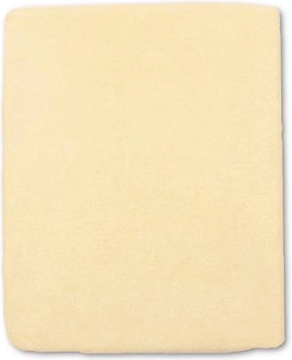 Waterproof terry fitted sheet NEW BABY 120×60 beige
