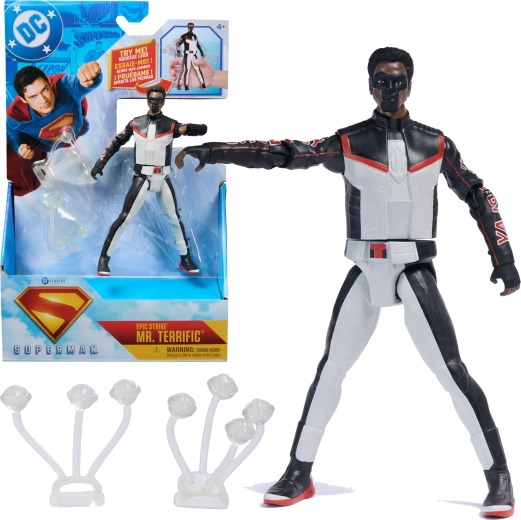 DC COMICS Epic Strike figure MR. TERRIFIC 15 cm with accessories