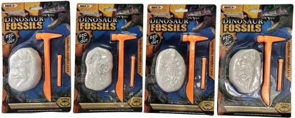 Dinosaur Fossil DIY - Dig Out Your Own Skeleton