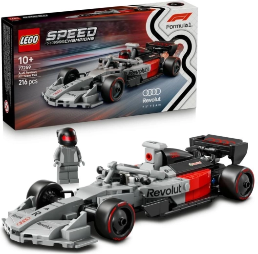 LEGO Speed Champions ehituskomplekt – AUDI Revolut F1 Team R26 vormelauto