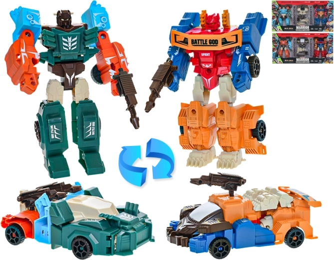 Deformation Warrior – komplekt võidusõiduautosid, mis muutuvad robotiteks