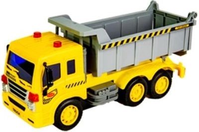 Remote-controlled construction vehicle with lights - 1 piece
