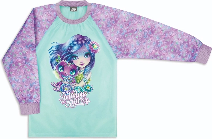 Washable work smock Nebulous Stars for children 6–8 years