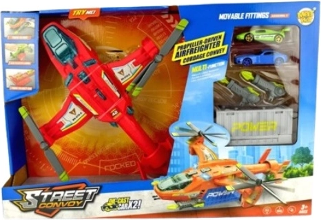 Helicopter Transporter with Light and Sound Effects