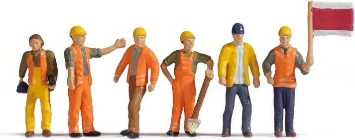 Noch raudteetööliste figuurikomplekt H0