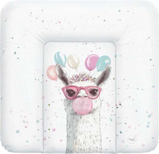 Ceba baby pehme mähkimismatt Basic Crazy Lama 75 × 72 cm