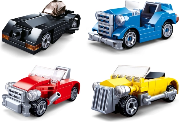 Sluban hot rod ehitusklotside komplekt lastele