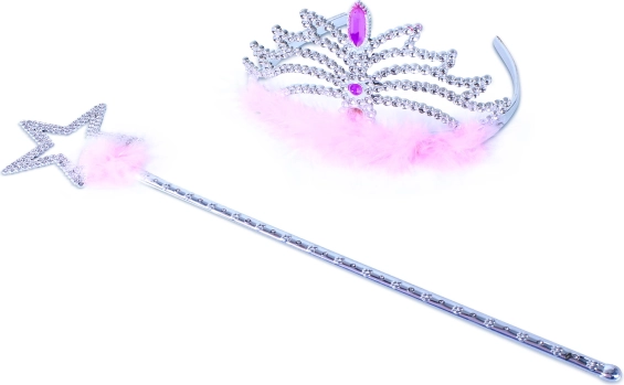 Printsessikroon ja võlukepp Roosa