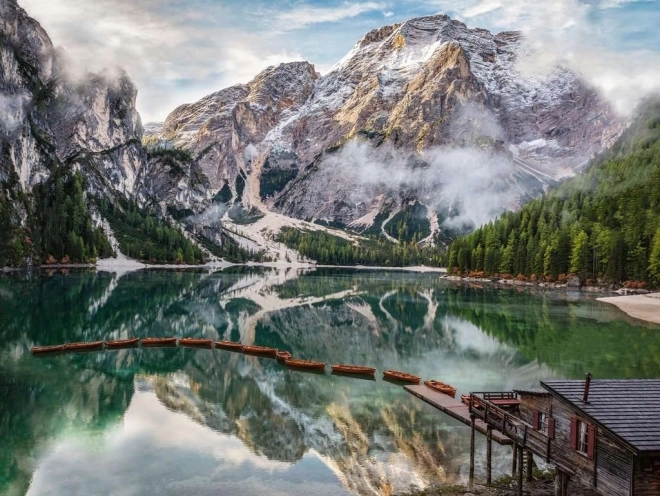 Puzzle RAVENSBURGER Lago di Braies Itaalia 1500 tükki