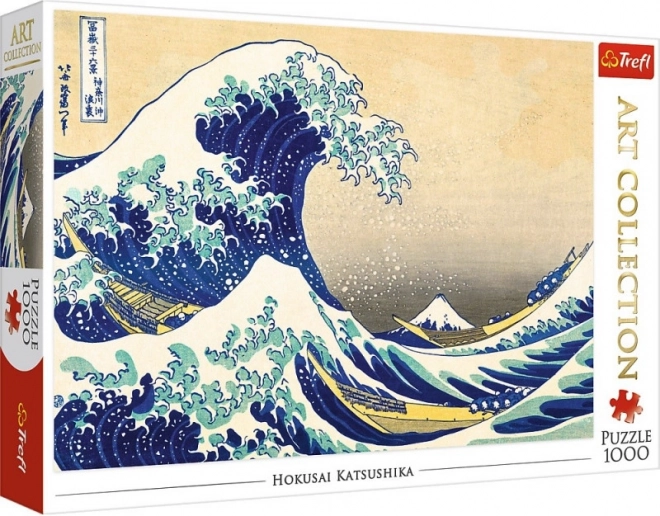 Pusle 1000 tükki Art Collection „Suur laine Kanagawa juures“