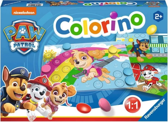 Ravensburger Colorino PAW Patrol – educational game with colorful pegs