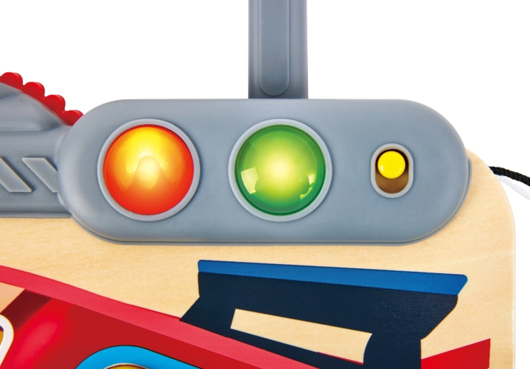 Learn road rules with the traffic light