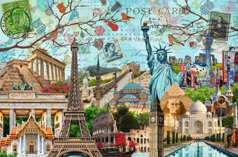Ravensburgeri pusle Big City Collage 5000 tükiga