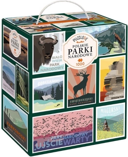Puzzle Puzzlove Polish National Parks 1000 Pieces