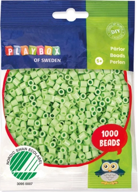 Playbox ironing beads pastel green