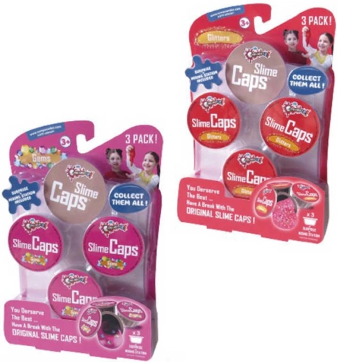 Slime in a capsule with a surprise, set of 3 pcs