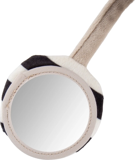 Baby-safe mirror for a curious little one