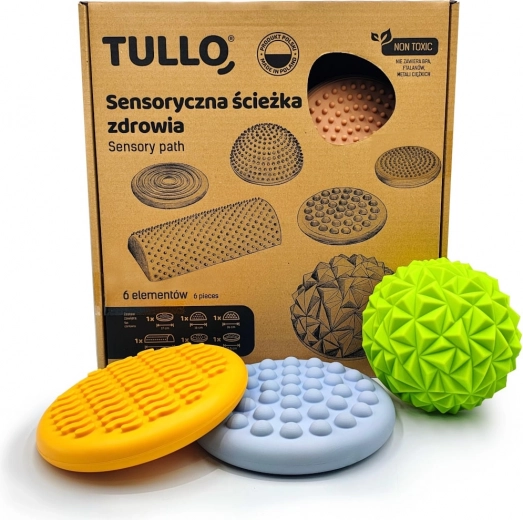 Pastelltoonides meelte rada Tullo - 6 elementi