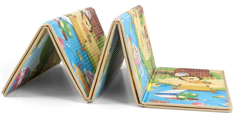 Double-sided and foldable – ideal at home and on the go