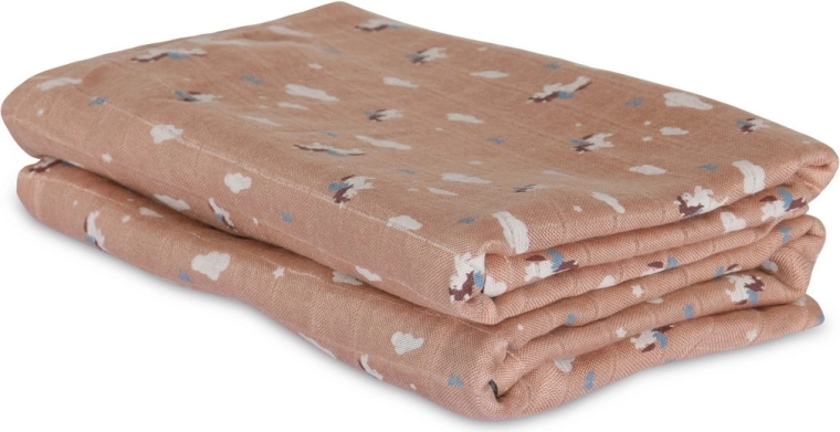 NUUROO Josefine musliinist bambusmähkmed unicorn sky - 2 tk